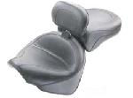 TWO-PIECE WIDE VINTAGE TOURING SEAT WITH DRIVER BACKREST FOR AERO 750 04-09